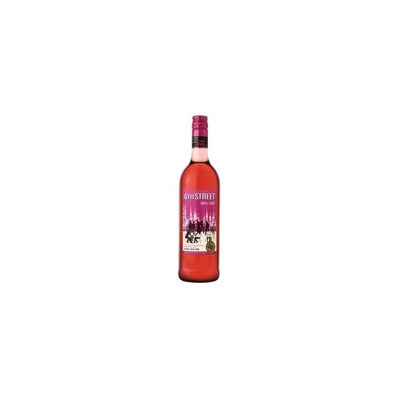 4TH STREET NATURAL SWEET ROSE 75CL 4TH STREET NATURAL SWEET ROSE 75CL