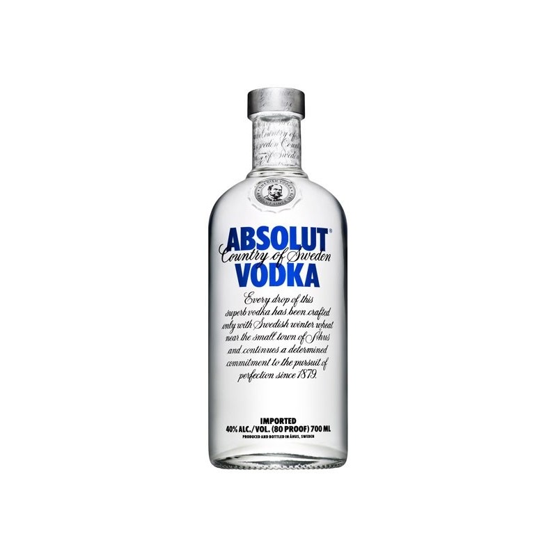 ABSOLUT VODKA BLUE 75CL ABSOLUT VODKA BLUE 75CL