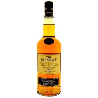 GLENLIVET SINGLE MALT 18YEARS 70CL