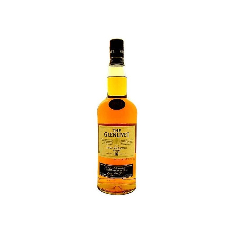 GLENLIVET SINGLE MALT 18YEARS 70CL