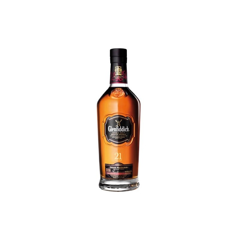GLENFIDDICH SINGLEMALT 21YEARS 75CL GLENFIDDICH SINGLEMALT 21YEARS 75CL