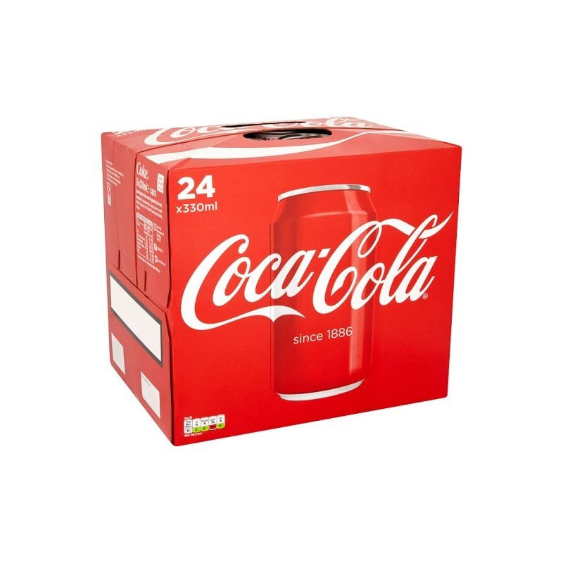 Coca Cola Regular 24 X 330Ml Pack Coca Cola Regular 24 X 330Ml Pack