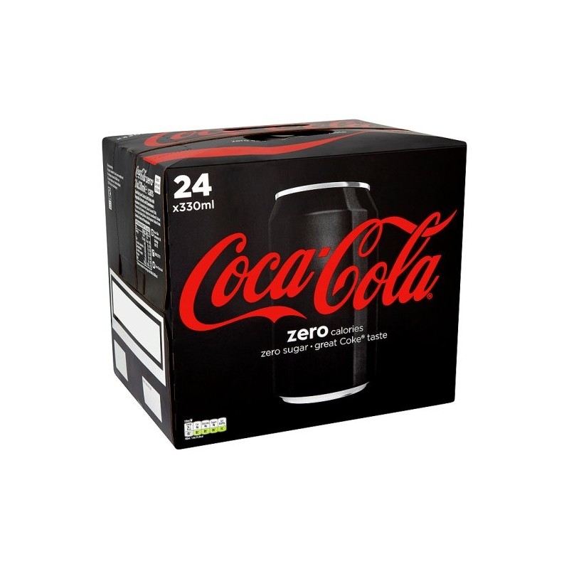 Coca Cola Coke Zero 24X330ml Coca Cola Coke Zero 24X330ml