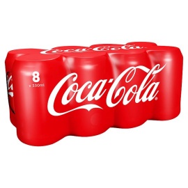Coca Cola Regular Soda 8X330ml