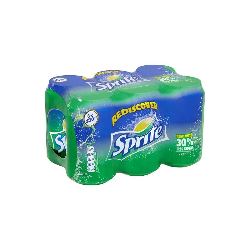 Sprite Regular 6 X 330 Ml Sprite Regular 6 X 330 Ml