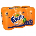 Fanta Orange Soda6 X 330 Ml Pack