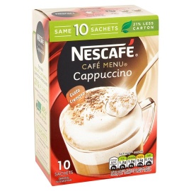 Nescafe Cappuccino Coffee 10 Sachets 170G