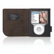 Belkin Leather Folio for iPod nano - Black / Chocolate