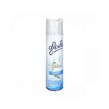 Glade Air Freshener Clean Linen Aerosol Spray 300ml