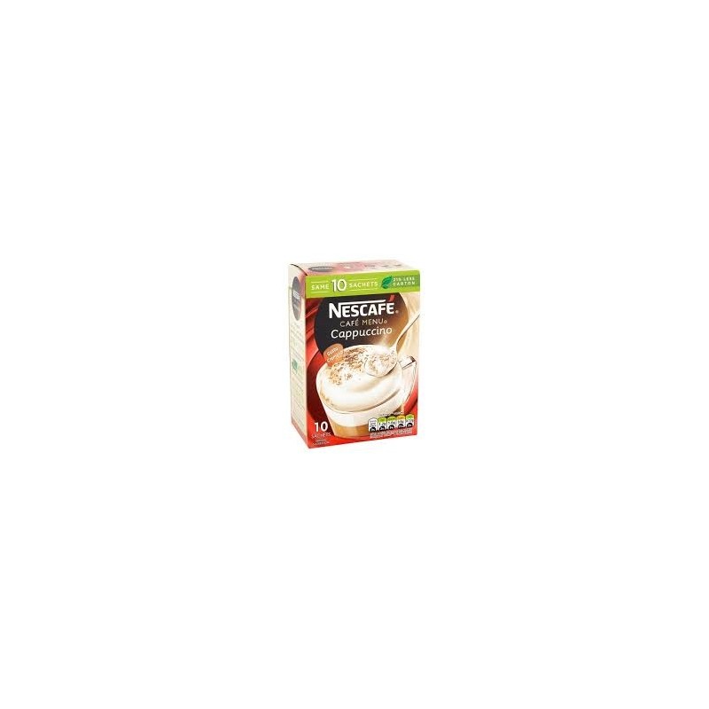 NESCAFE CAPPUCCINO COFFEE 10 SACHETS 170G NESCAFE CAPPUCCINO COFFEE 10 SACHETS 170G