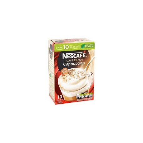 NESCAFE CAPPUCCINO COFFEE 10 SACHETS 170G