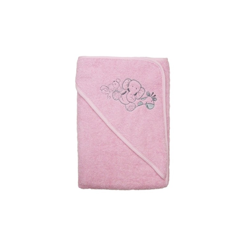 babys towel pink babys towel pink