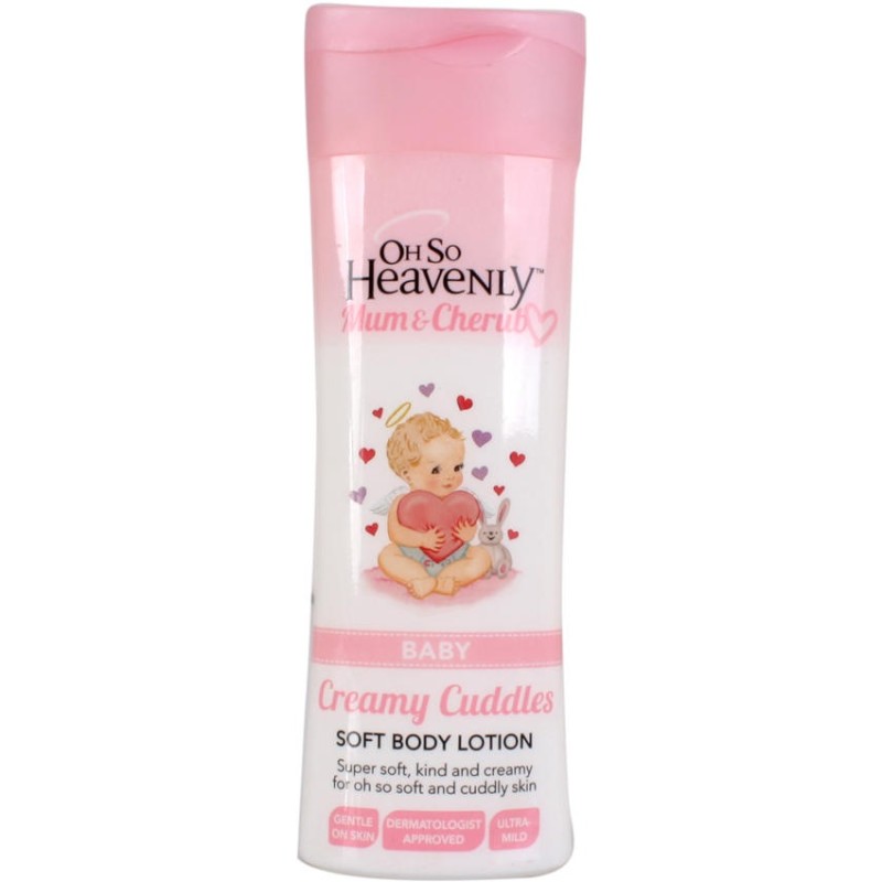 Mum and cherub creamy cuddles soft baby body lotion 270ml Mum and cherub creamy cuddles soft baby body lotion 270ml