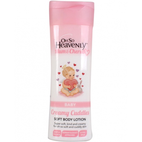 Mum and cherub creamy cuddles soft baby body lotion 270ml