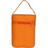 double bottle warmer orange 