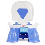 potty treining blue anda white