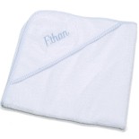 baby towel blue