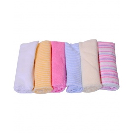 6 piece set of baby bath towel