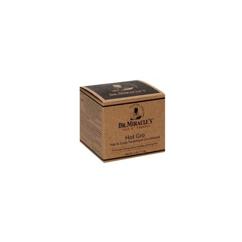 Dr. Miracle's Hot Gro Hair and Scalp Treatment - 113g Dr. Miracle's Hot Gro Hair and Scalp Treatment - 113g