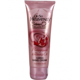 Oh So Heavenly Pomegranate and Rosehip Oil Caring Hand Cream 75ml