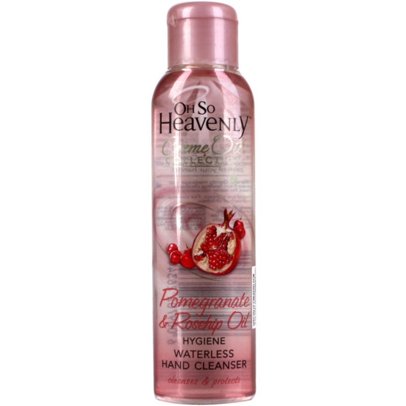Oh So Heavenly Pomegranate and Rosehip Oil Waterless Hand Cleanser - 100ml Oh So Heavenly Pomegranate and Rosehip Oil Waterless Hand Cleanser - 100ml