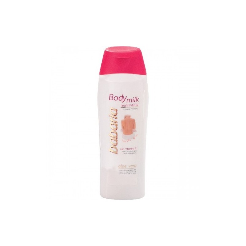 Babaria Body Milk Reafirmante - 500ml Babaria Body Milk Reafirmante - 500ml