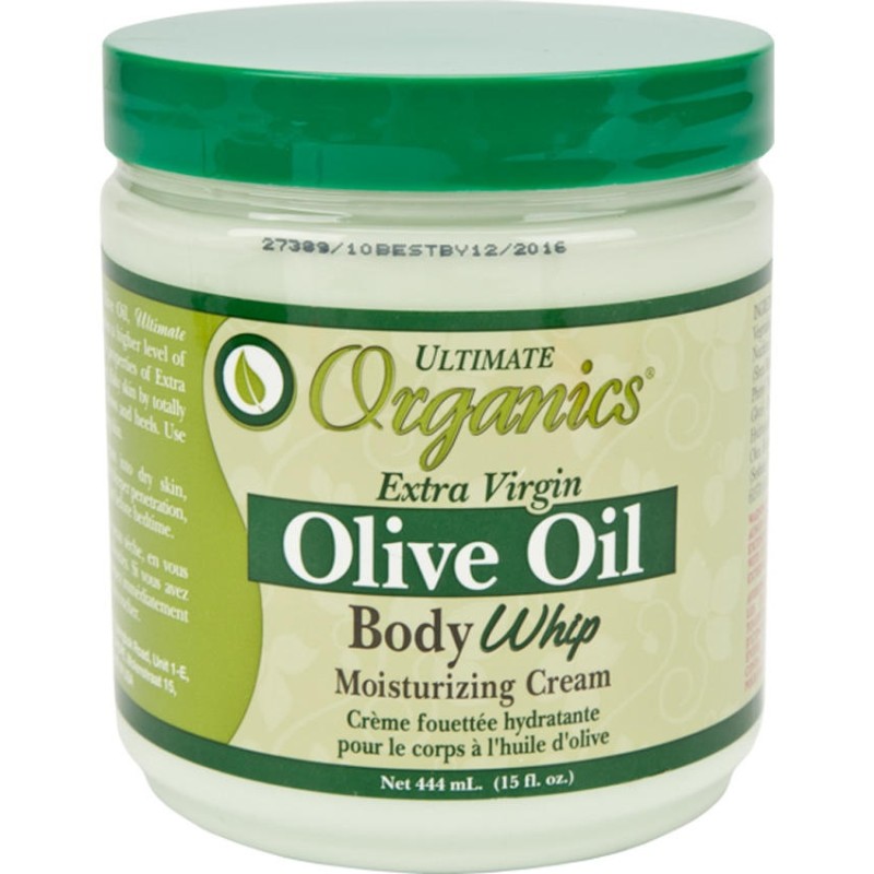 Ultimate Organics Extra Virgin Olive Oil Body Whip Moisturizing Cream - 444m Ultimate Organics Extra Virgin Olive Oil Body Whip Moisturizing Cream - 444m