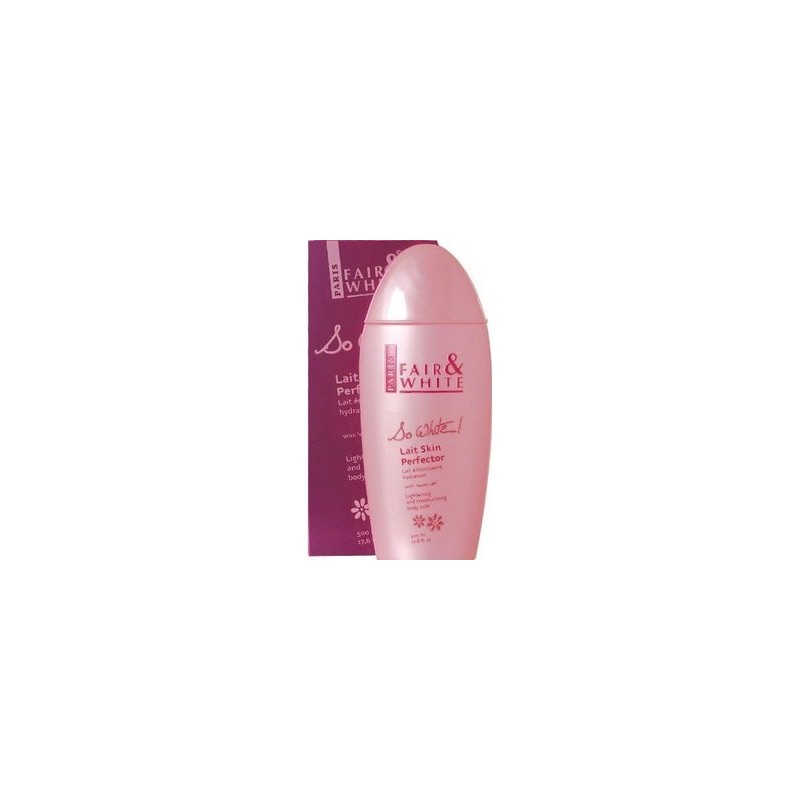 Fair & White So White Lait Skin Perfector Brightening & Moisturising Body Milk - 500ml Fair & White So White Lait Skin Perfector Brightening & Moisturising Body Milk - 500ml