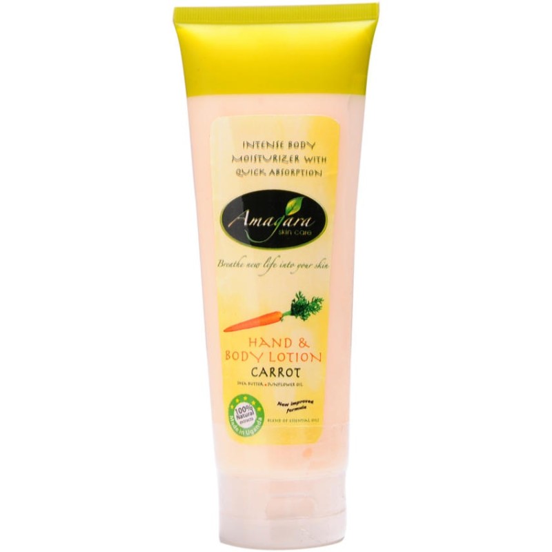 Amagara Carrot Hand & Body Lotion - 250ml Amagara Carrot Hand & Body Lotion - 250ml