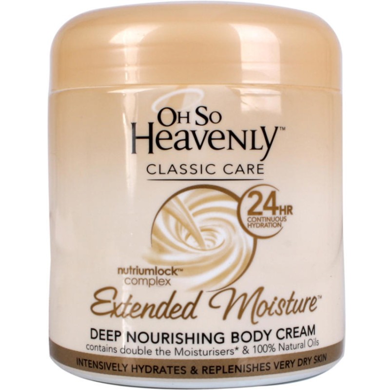 Oh So Heavenly Extended Mositure Deep Nourishing Body Cream - 450ml Oh So Heavenly Extended Mositure Deep Nourishing Body Cream - 450ml