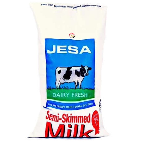 Jesa Fresh Dairy Semi-Skimmed 1ltr