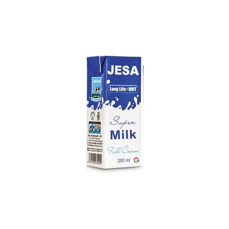 Jesa Super Milk UHT full Cream 200ml Jesa Super Milk UHT full Cream 200ml