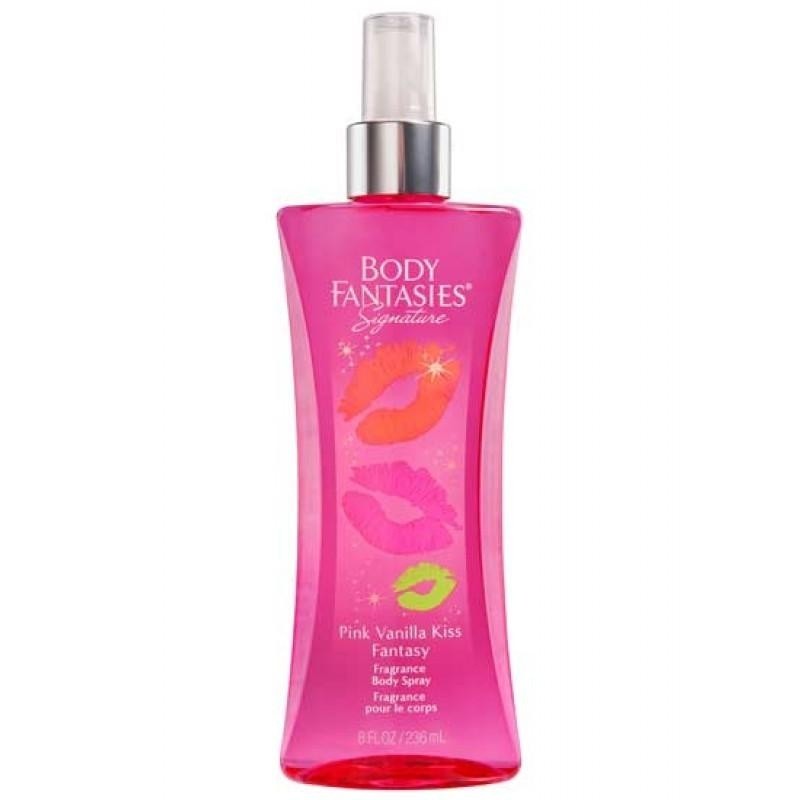 Body Fantasies Signature Pink Vanilla Kiss Fantasy Body Spray - 236ml Body Fantasies Signature Pink Vanilla Kiss Fantasy Body Spray - 236ml