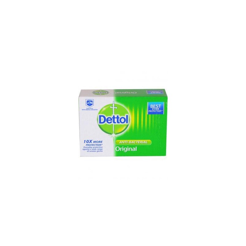 Dettol Set of 6 Original Anti-Bacterial Soap Tablets - 100g Dettol Set of 6 Original Anti-Bacterial Soap Tablets - 100g