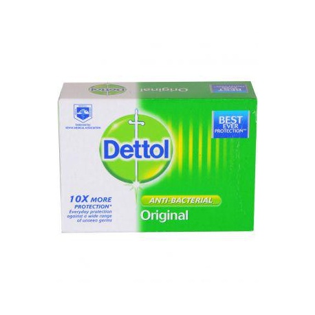 Dettol Set of 6 Original Anti-Bacterial Soap Tablets - 100g