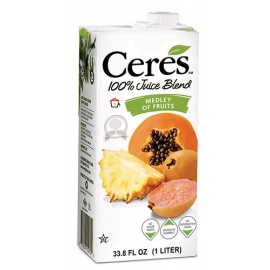 CERES MEDLEY of Fruits 100% Pure Fruit Juice 1Ltr