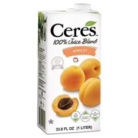 CERES APRICOT 100% Pure Fruit Juice 1Ltr