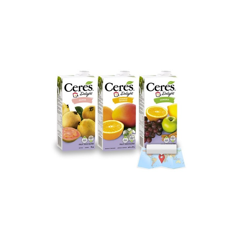 CERES PASSION FRUIT 100% Pure Fruit Juice 1Ltr