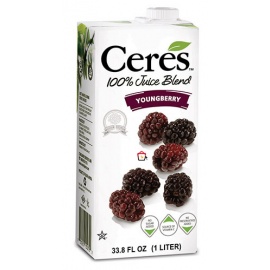 CERES YOUNGBERRY 100% Pure Fruit Juice 1Ltr
