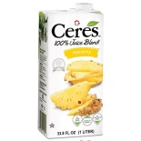 CERES PINAPPLE 100% Pure Fruit Juice 1Ltr