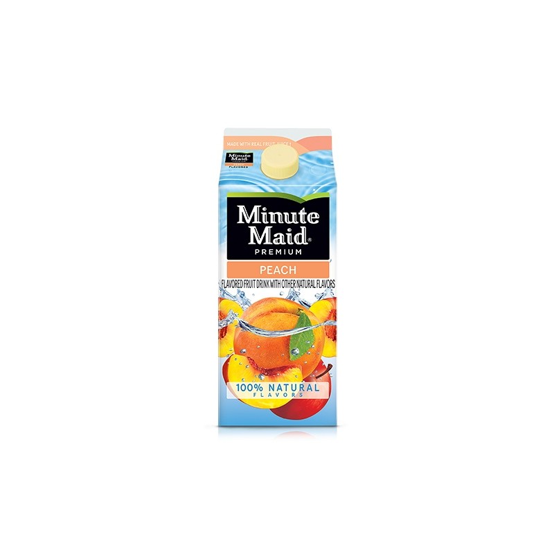 Minute MaidPEACH FLAVORED FRUIT DRINK Minute MaidPEACH FLAVORED FRUIT DRINK