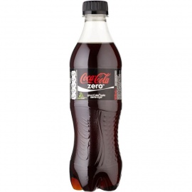Cold Coca Cola  Zero Soda 500ml