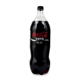 Coke Zero Soda 2Ltr