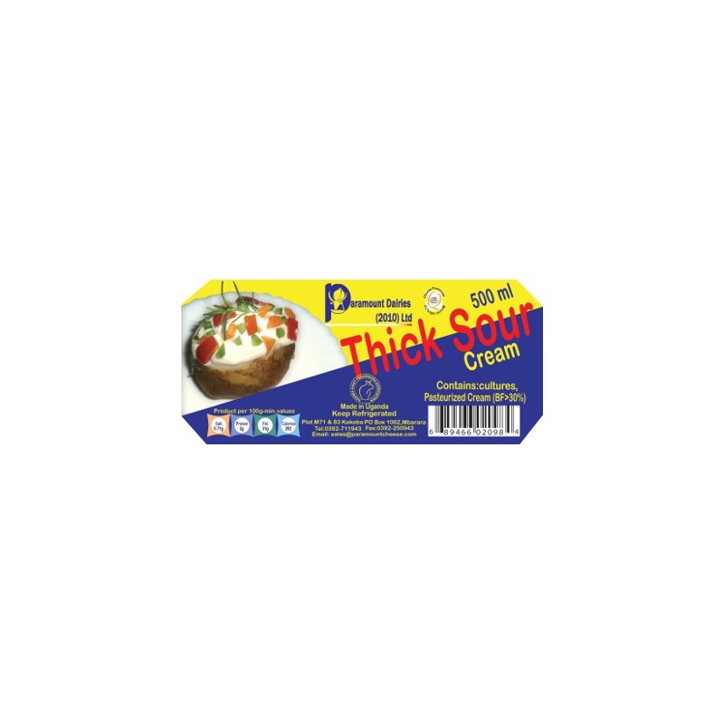 PARAMOUNT THICK SOUR CREAM PARAMOUNT THICK SOUR CREAM