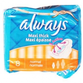 Always Maxi Thick Normal Length 8 Sanitary Pads