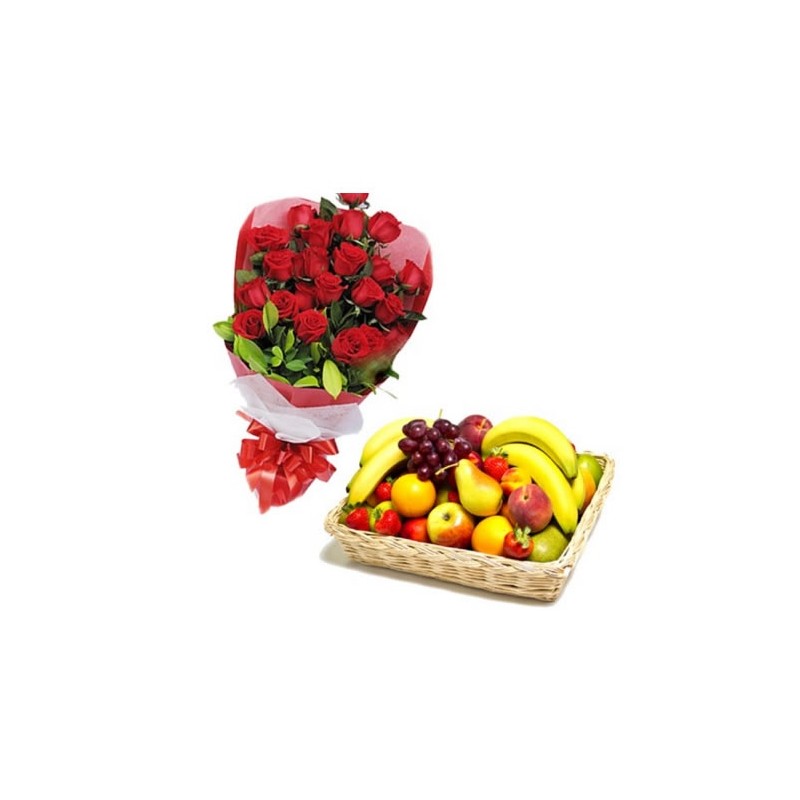 Zinga Red Roses Basket Special Zinga Red Roses Basket Special