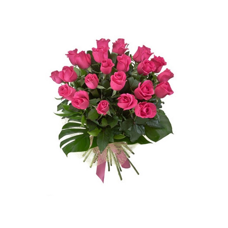 Long Stem Pink Roses Flower Bouquet Long Stem Pink Roses Flower Bouquet