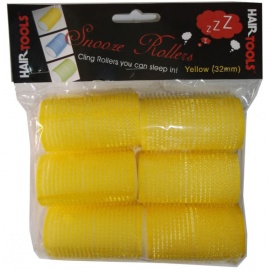 Yellow Hair Rollers