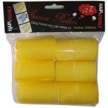 Yellow Hair Rollers