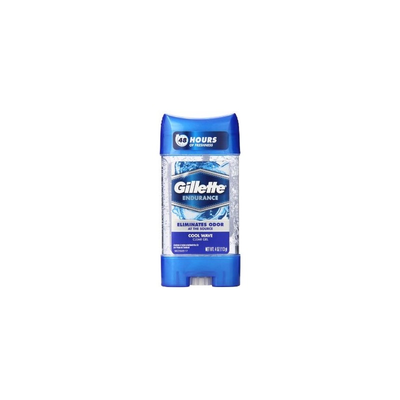 Gillette Endurance Clear Gel Cool Wave Anti-Perspirant Deodorant